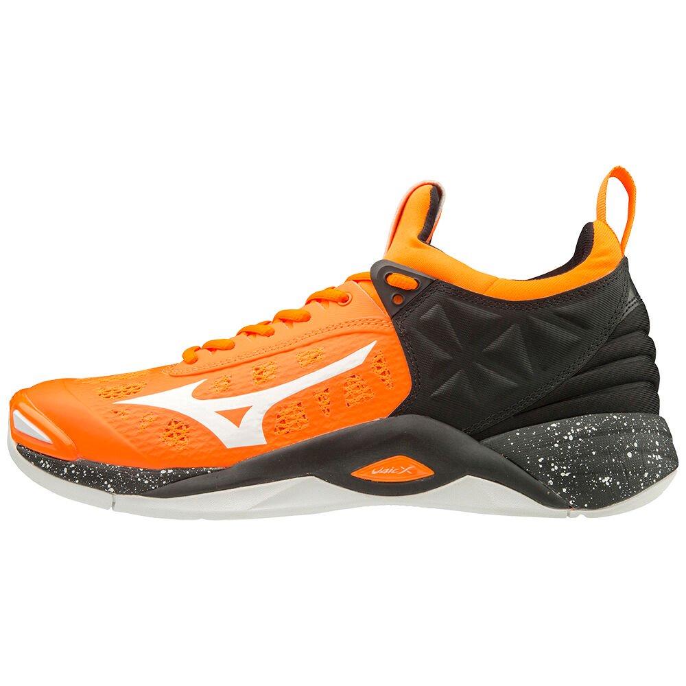 mizuno sneakers orange